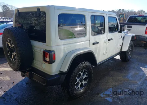 2019 Jeep Wrangler Unlimited Rubicon 4X4 z USA, uszkodzony, nr VIN 1C4HJXFG0KW663646